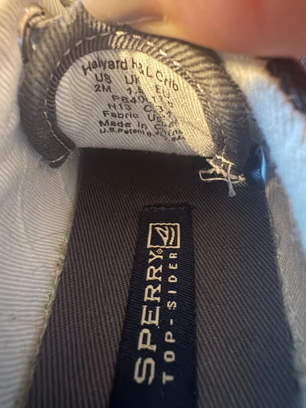 Sperry Size 2M Infant Shoes